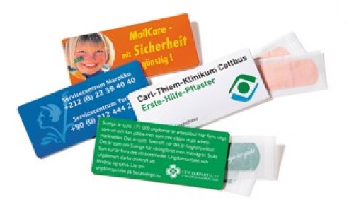 Plasters in paper box MAIL